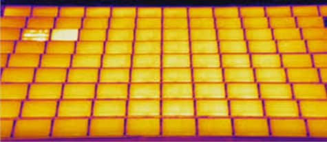 Inspection de panneaux solaires Tesseract