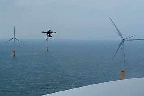 Inspection d'éolienne Tesseract